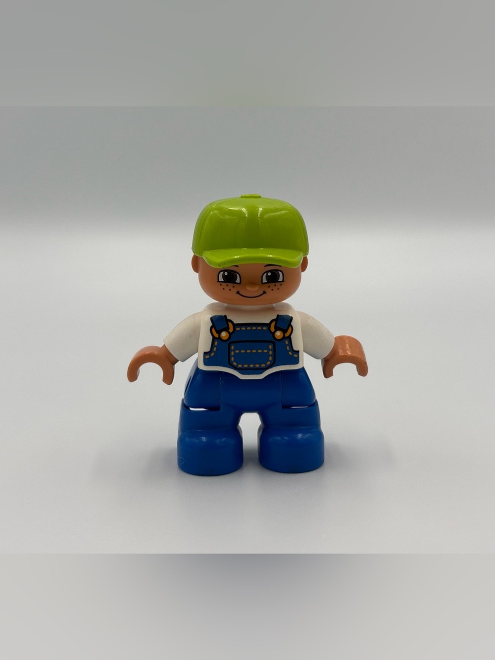 RARE Retro Lego Duplo Toy Lot- Blonde Girl Green Hat Boy Car Shirt Boy Figures - Picture 2 of 13
